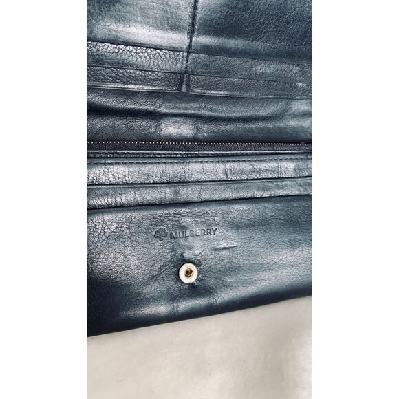 Mulberry Black Leather Wallet - Picture 9 of 11
